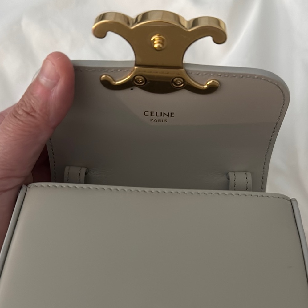 Mini Claude in Shiny Green Gray color - Picture 3 of 5